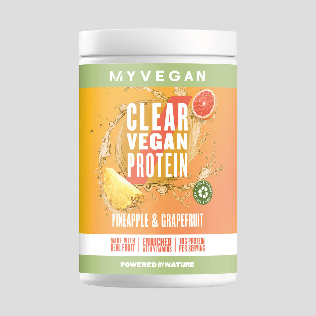 MyVegan Clear Vegan Protein – Pineapple & Grapefruit – 320g