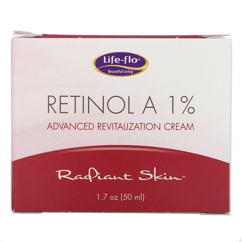 Life-flo, Retinol A 1%, Advanced Revitalization Cream, 1.7 oz (50 ml)