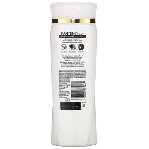 Pantene, Pro-V, Champú renovador de humedad diario, 375 ml (12,6 oz. líq.)