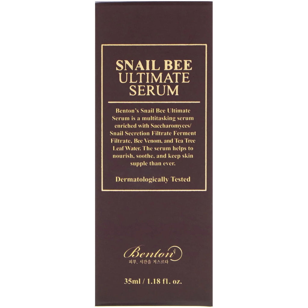 Benton, Snail Bee Ultimate Serum, 1,18 fl oz (35 ml)