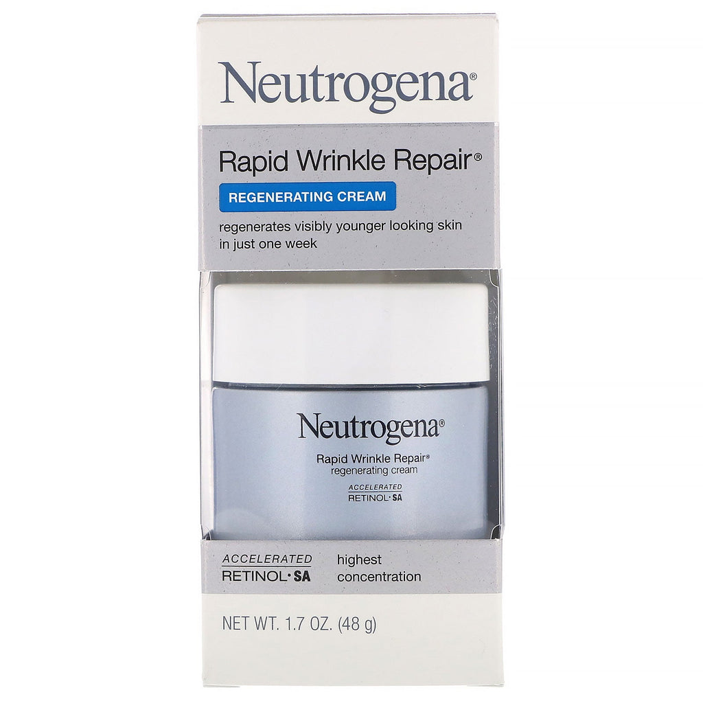 Neutrogena, Rapid Wrinkle Repair, Regenerating Cream, 1.7 oz (48 g)