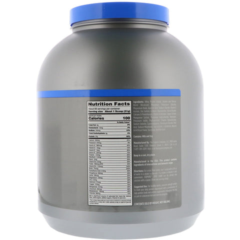 Isopure, Zero Carb, Protein Powder, Creamy Vanilla, 4.5 lb (2,04 kg)