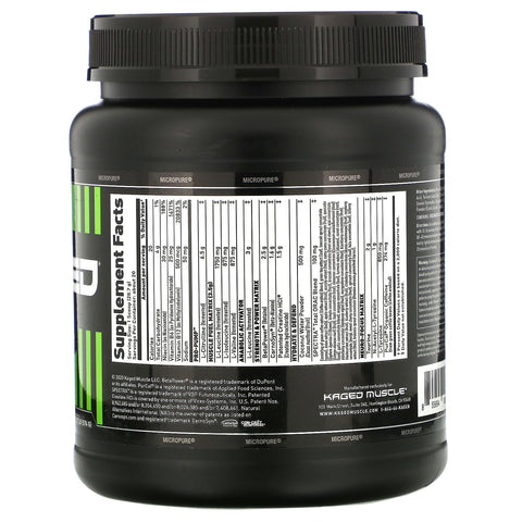Kagged Muscle, PRE-KAGED, preentrenamiento premium, uva, 574 g (1,27 lb)