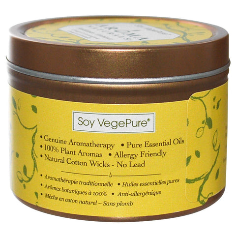 Aroma Naturals, Soy VegePure, Ambiance, Orange & Lemongrass, 2.8 oz (79.38 g)