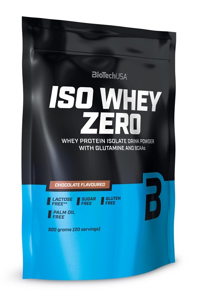 BioTechUSA, Iso Whey Zero, Chocolate - 500g
