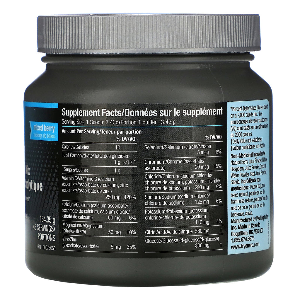 Ener-C, Sport, Electrolyte Drink Mix, Mixed Berry, 154.35 g