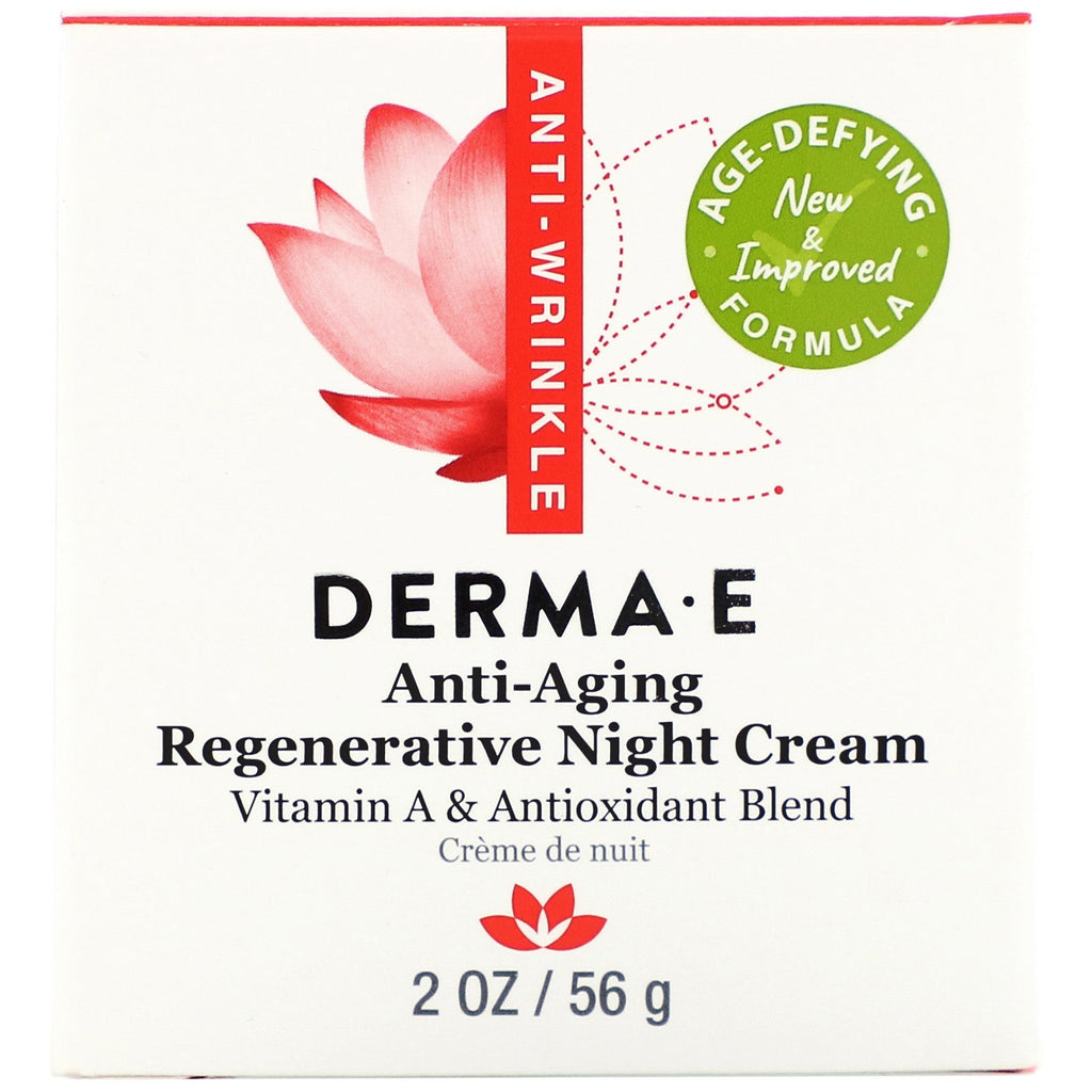 Derma E, Anti-Aging Regenerative Night Cream, 2 oz (56 g)