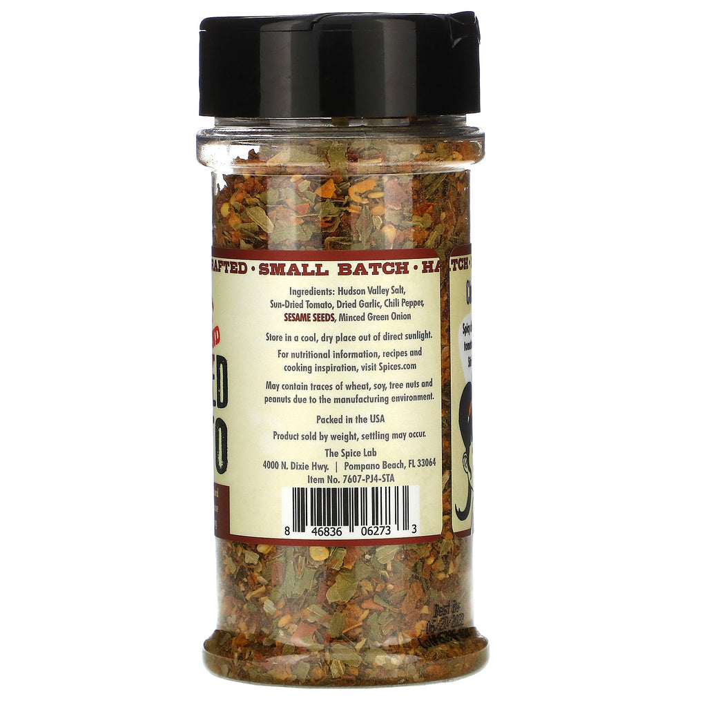 The Spice Lab, krydret italiensk soltørret tomat, 4,6 oz (130,4 g)