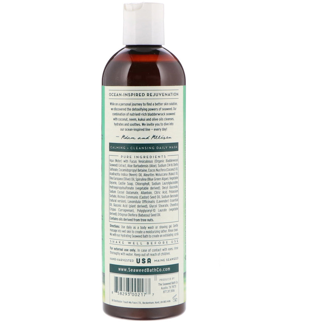 The Seaweed Bath Co., Hydrating Soothing Body Wash, lavendel, 12 fl oz (354 ml)