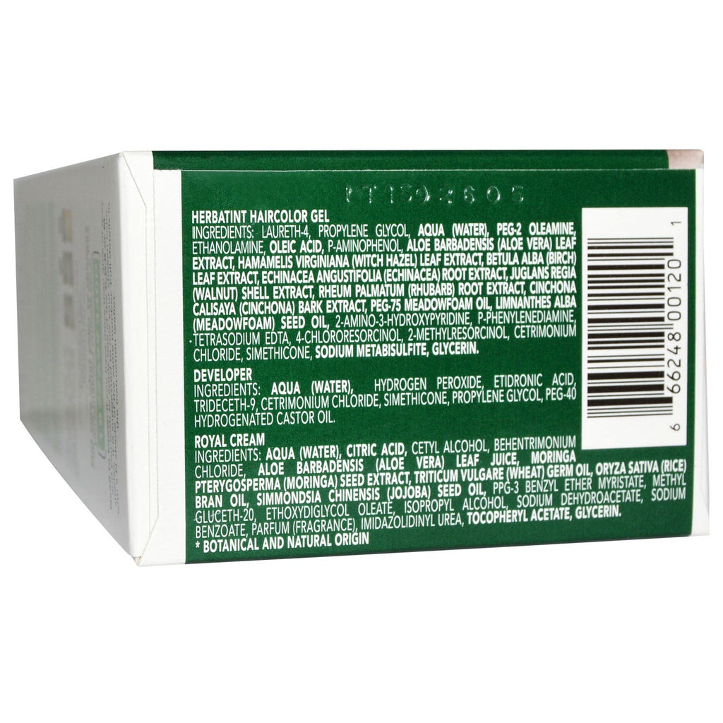 Herbatint, Permanent Haircolor Gel, 7R, kobberblond, 4,56 fl oz (135 ml)