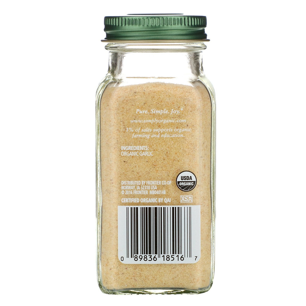 Simpelthen, hvidløgspulver, 3,64 oz (103 g)