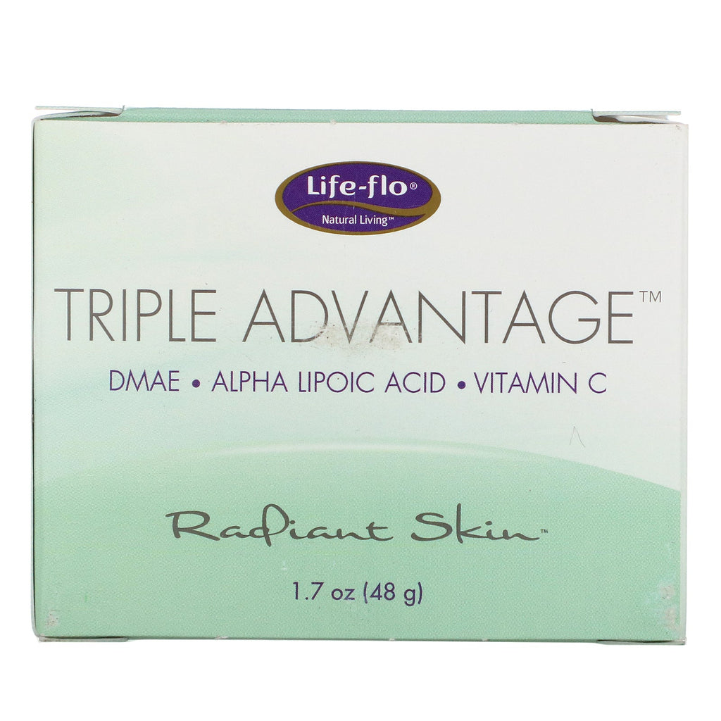 Life-flo, Triple Advantage, Radiant Skin, 1.7 oz (48 g)