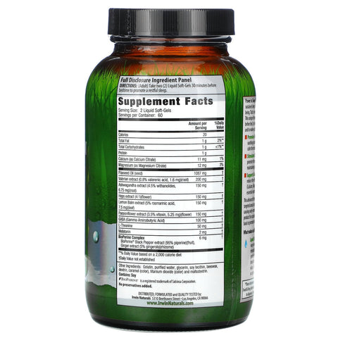 Irwin Naturals, Power to Sleep PM, 120 Liquid Soft-Gels
