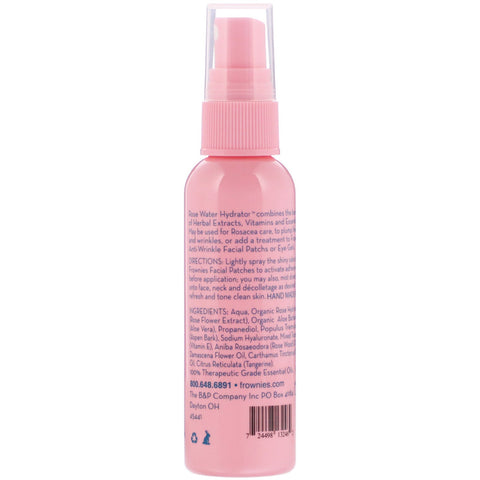 Frownies, Rose Water Hydrator Spray, 2 oz (59 ml)