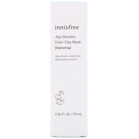 Innisfree, Jeju Volcanic Color Clay Mask, Hydrating, 2.36 fl oz (70 ml)