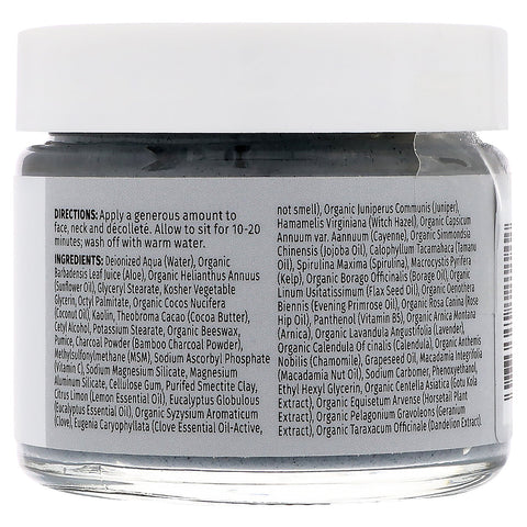 Reviva Labs, Bamboo Charcoal, Pore Minimizing Mask, 2 oz (55 g)