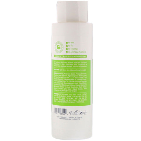 Schmidt's, Plant-Based Body Wash, Bergamot + Lime, 16 fl oz (473 ml)