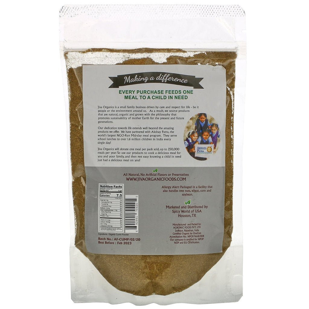 Jiva s, spidskommen pulver, 7 oz (200 g)