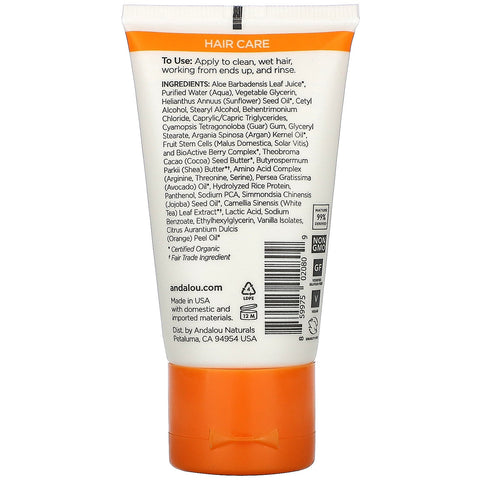 Andalou Naturals, Conditioner, Argan Oil & Shea, 1.7 fl oz (50 ml)