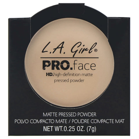 L.A. Girl, Pro Face HD Matte Pressed Powder, Classic Ivory, 0.25 oz (7 g)