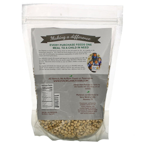 Jiva s,  Black Eye Peas, 2 lb (908 g)