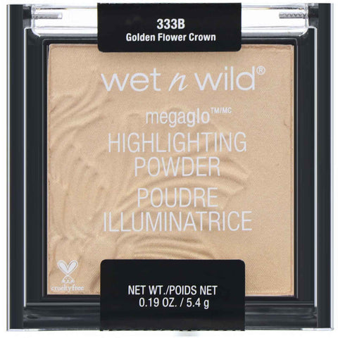 Wet n Wild, MegaGlo Highlighting Powder, Golden Flower Crown, 0.19 oz (5.4 g)