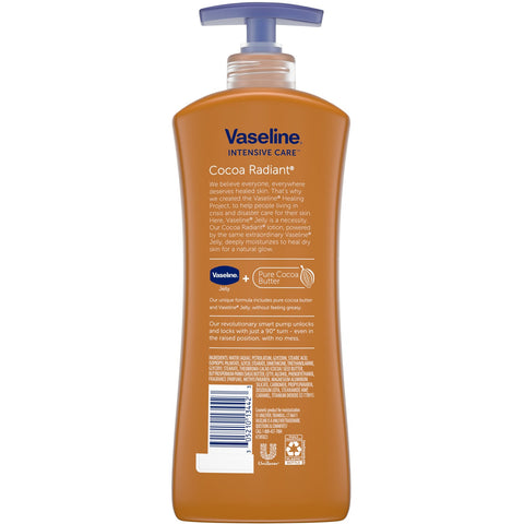 Vaseline, Intensive Care, Cocoa Radiant Body Lotion, 20.3 fl oz (600 ml)