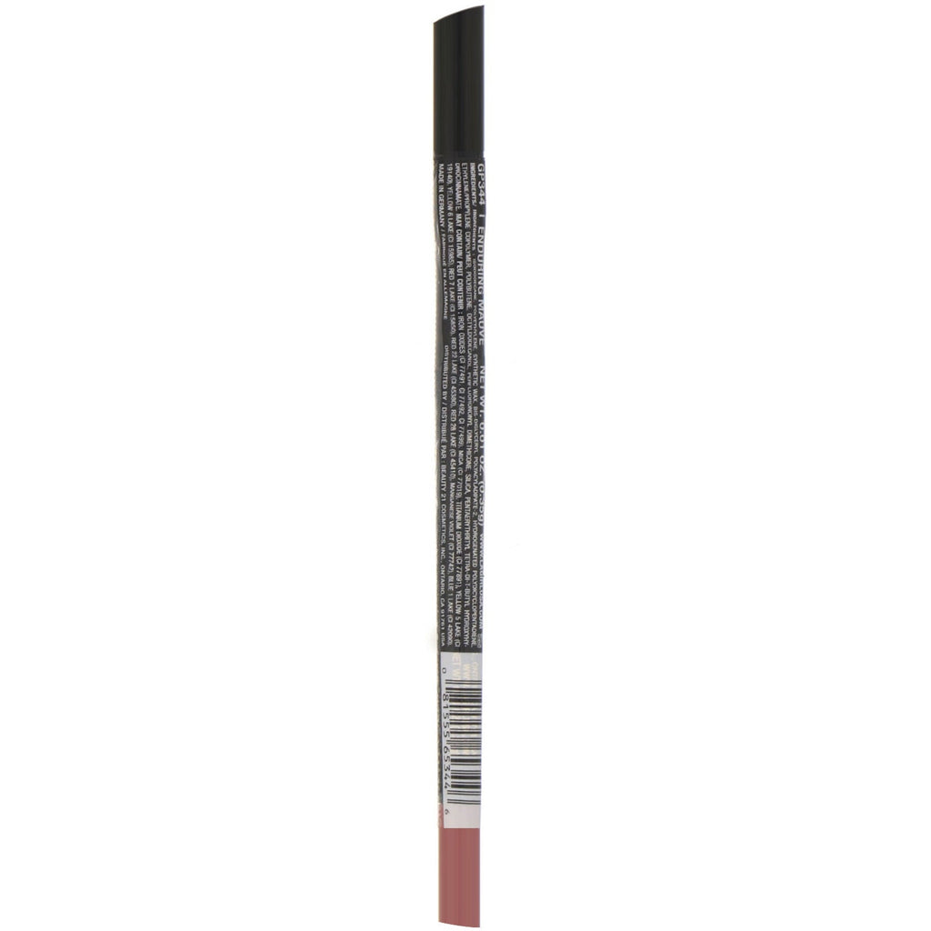 L.A. Girl, Ultimate Lip, Intense Stay Auto Lipliner, Enduring Mauve, 0.01 oz (0.35 g)