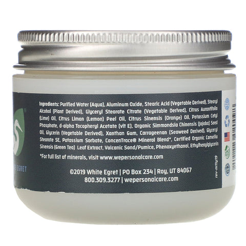 White Egret Personal Care, Man Scrub,  2 oz (59 ml)