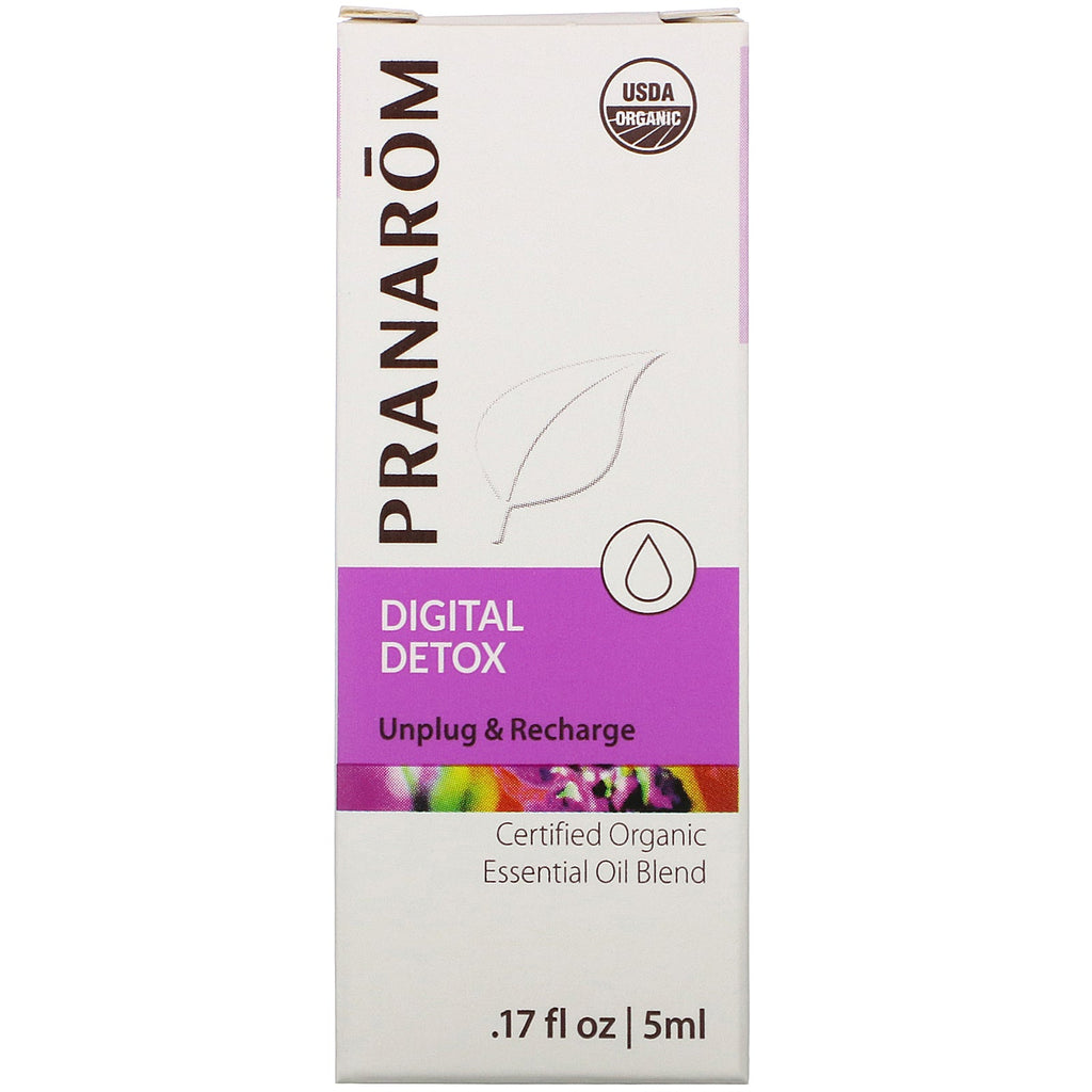 Pranarom, Essential Oil,  Digital Detox, .17 fl oz (5 ml)