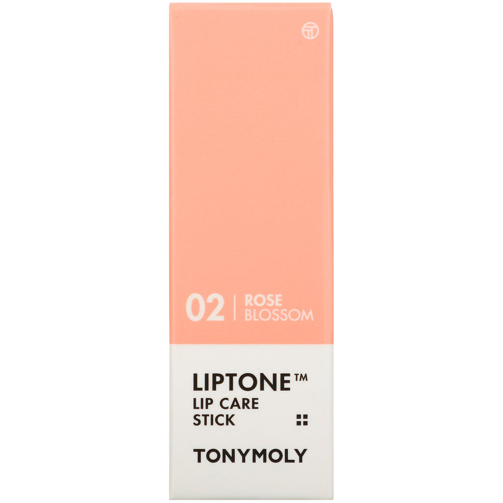 Tony Moly, Liptone, Lip Care Stick, 02 Rose Blossom, 0.11 oz (3.3 g)