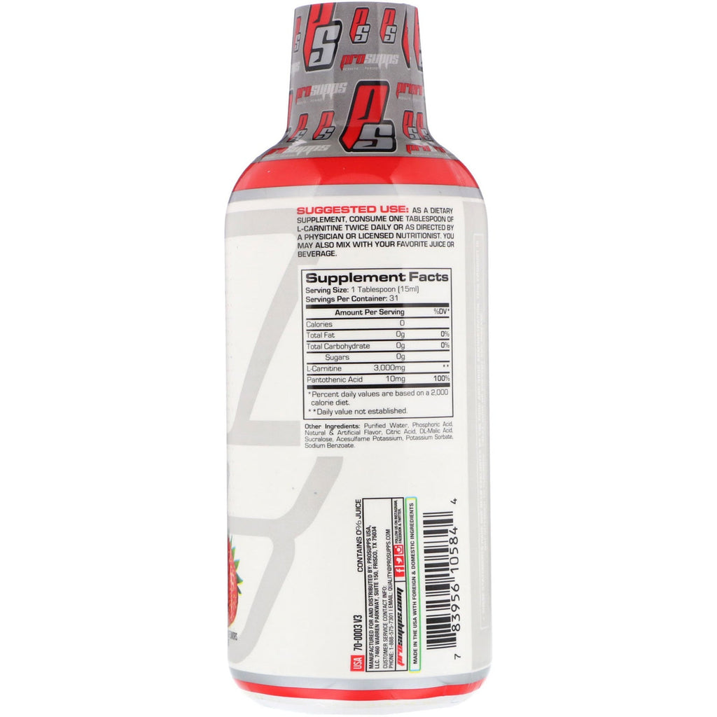 ProSupps, L-Carnitina 3000, Baya, 16 fl oz (473 ml)