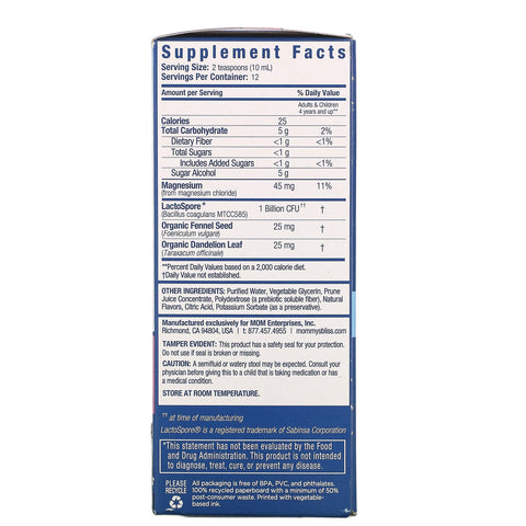 Mommy's Bliss, Alivia el estreñimiento en niños, a partir de 4 años, naranja, 120 ml (4 oz. líq.)