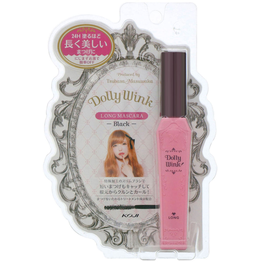 Koji, Dolly Wink, Long Mascara, Black, 0.2 oz (7 g)