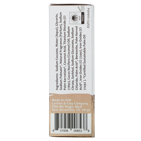 My Magic Mud, Deep Pore Cleansing Face Soap, Calcium Bentonite Clay, 3.75 oz (106.3 g)