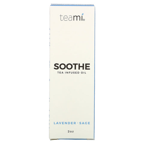 Teami, Soothe, Tea Infused Oil, Lavender Sage, 2 oz