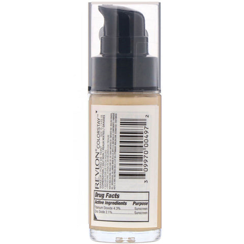 Revlon, Colorstay, Makeup, Combination/Oily Skin, 140 Oatmeal, 1 fl oz (30 ml)