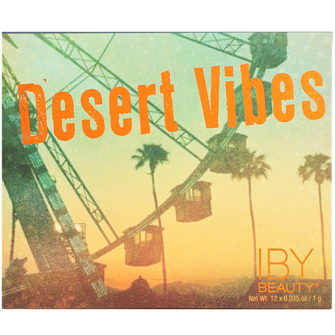 IBY Beauty, Eye Shadow Palette, Desert Vibes, 0.42 oz (12 g)