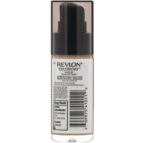 Revlon, Colorstay, Makeup, Combination/Oily, 330 Natural Tan, 1 fl oz (30 ml)