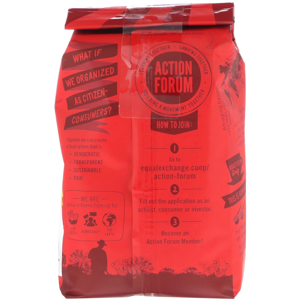 Equal Exchange, café, mezcla para desayuno, grano entero, 12 oz (340 g)