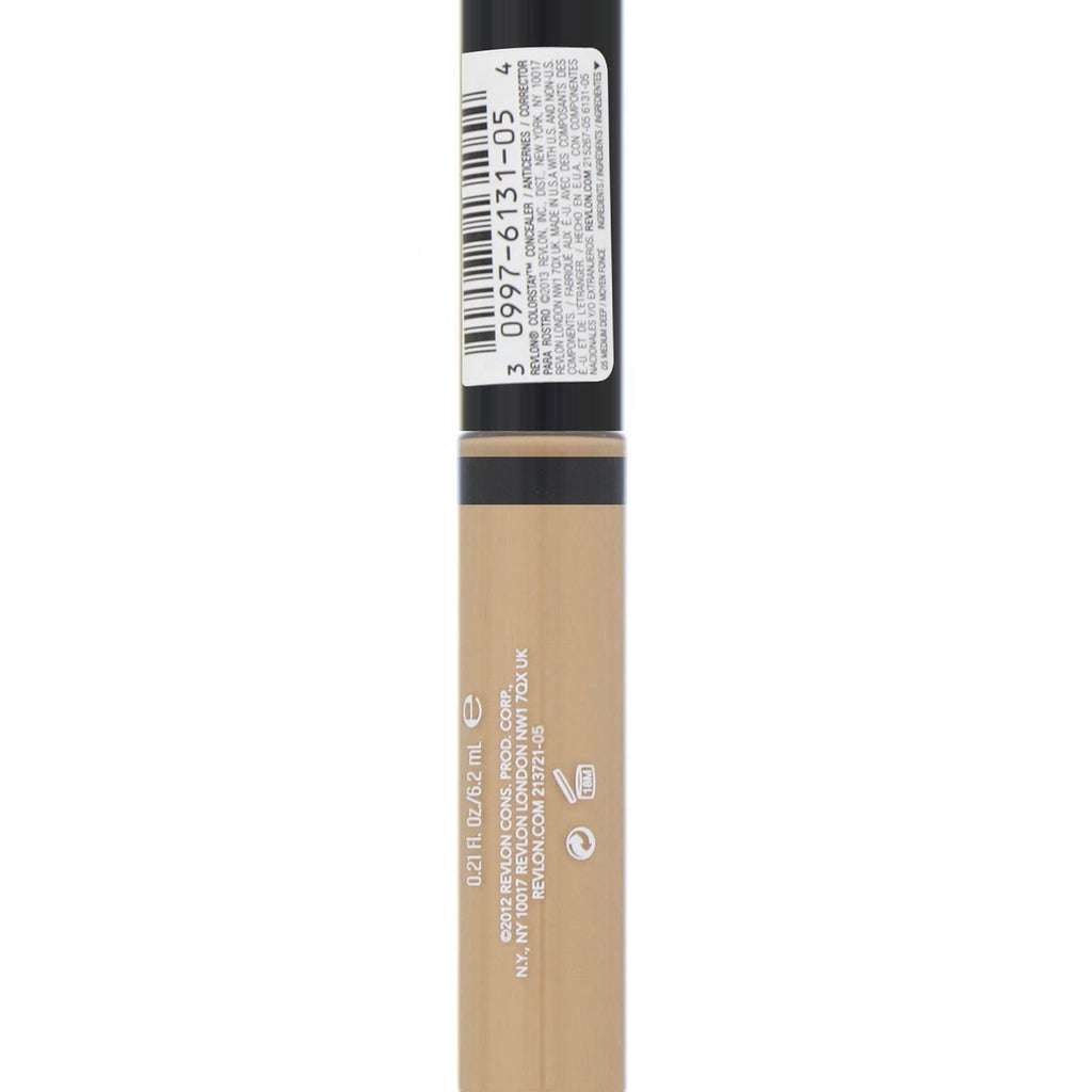 Revlon, Colorstay, Concealer, 05 Medium Deep, 0.21 fl oz (6.2 ml)