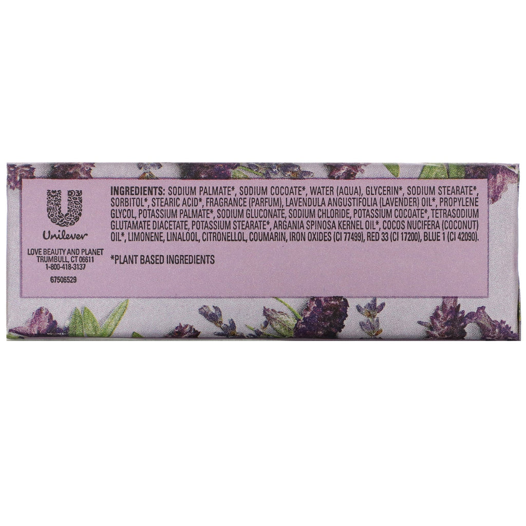 Elsker skønhed og planet, afslappende regn, barsæbe, arganolie og lavendel, 7 oz (198 g)