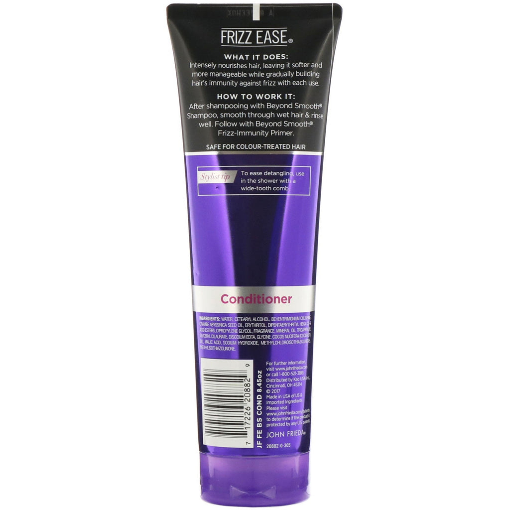 John Frieda, Frizz Ease, Beyond Smooth, Frizz-Immunity Conditioner, 8,45 fl oz (250 ml)