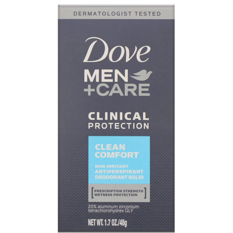 Dove, Men+Care, Clinical Protection, Anti-Perspirant Deodorant, Clean Comfort, 1.7 oz (48 g)