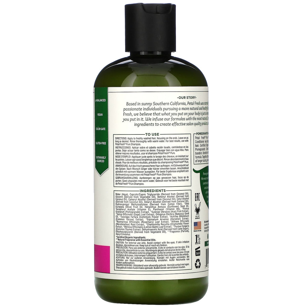 Kronbladsfrisk, farvebeskyttelsesbalsam, granatæble og acai, 16 fl oz (475 ml)