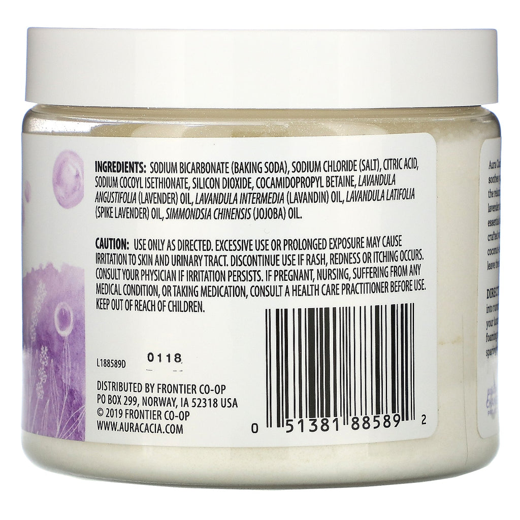 Aura Cacia, Aromatherapy Foam Bath, Relaxing Lavender, 14 oz (397 g)