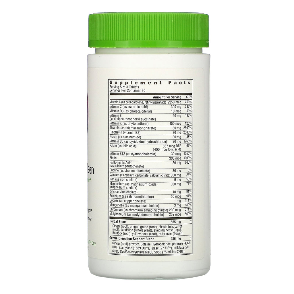 Rainbow Light, Active Health Teen , 90 Tablets