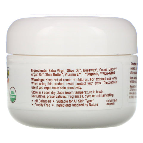 Sierra Bees, Argan Balm With Cocoa & Shea Butter, 1 oz (28 g)