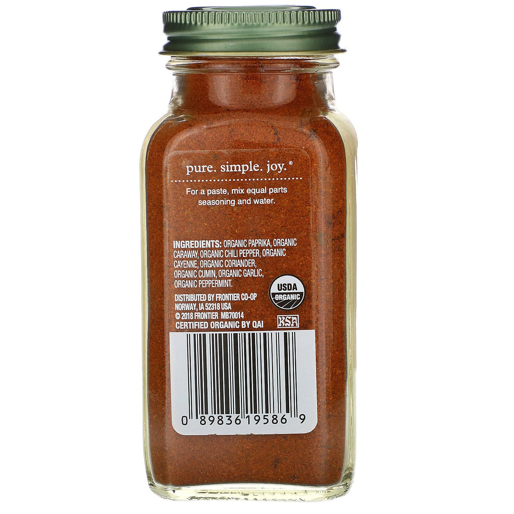 Simply , Harissa krydderier, 3,20 oz (91 g)