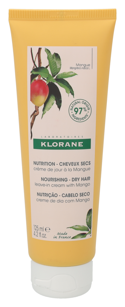 Klorane Leave-In Creme Med Mango Smør 125 ml